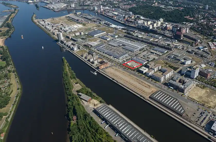 Nahversorgung steht im Zentrum der Anforderungen, die an die Fläche in der Überseestadt gestellt werden, aber auch weitere Faktoren spielen eine Rolle. Foto (WFB/Christian Ring)