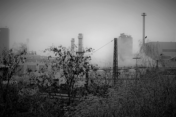 Eine Hemelinger Industrielandschaft. Foto: Koroscha