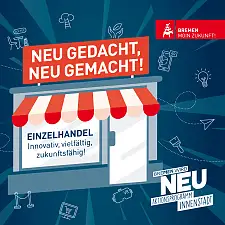 Die Grafik, mit der die WFB Wirtschaftsförderung Bremen GmbH für den Wettbewerb wirbt.