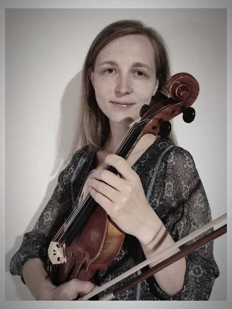 Die Geigerin Anna Stankiewicz Foto: Anna Stankiewicz