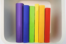 Queere Literatur des Regenbogens prägt das neue Bremer Literaturmagazin. Foto: Literaturmagazin/Rike Oehler-King