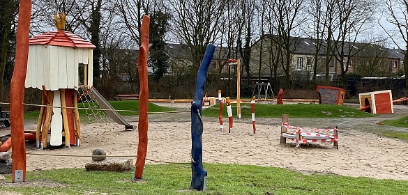 Der Spielplatz Blanker Hans ist komplett neugestaltet. Foto: Sozialressort