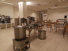 Die Küche bietet ein professionelles Umfeld für das Kochen im Großküchen-Maßstab. Foto: SKUMS/BioStadt Bremen