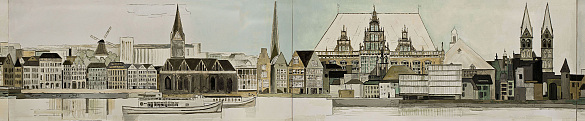 Wandfries aus dem Staatsarchiv Bremen. Foto: Staatsarchiv