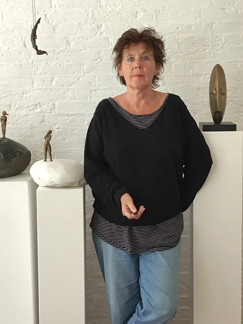 Claudia Krentz ist Bildhauerin und Zeichnerin. Foto: Claudia Krentz