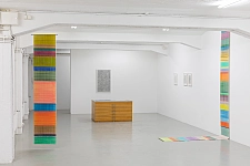 Ausstellungsansicht:  Myong-Hee Ki, Reading the Time With My Hands, Ausstellungsansicht, Künstlerhaus Bremen 2021, Foto: Fred Dott