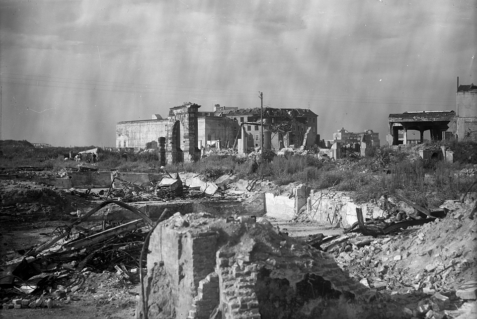 Das Portal des alten Hauses Seefahrt in der Lützowstraße in Bremen-Walle. Foto: Staatsarchiv Bremen