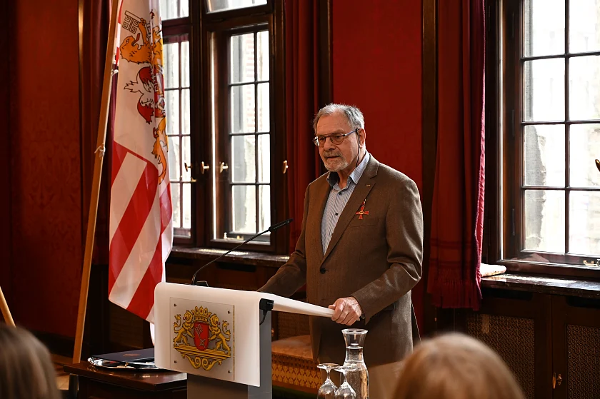 Deichhauptmann Dr. Michael Schirmer. Foto: Senatspressestelle