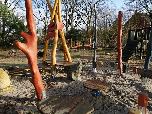 Der Spielplatz "Am großen Kuhkamp". Foto: Soziales