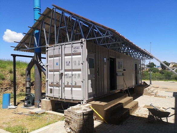 An der University of Namibia wird ein biochemisches Sicherheitslabor aufgebaut. Foto: Stefan Niemann / Forschungszentrum Borstel