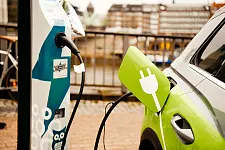 Ladepark für e-Mobilität am Franziuseck in Bremen. Foto: SKUMS