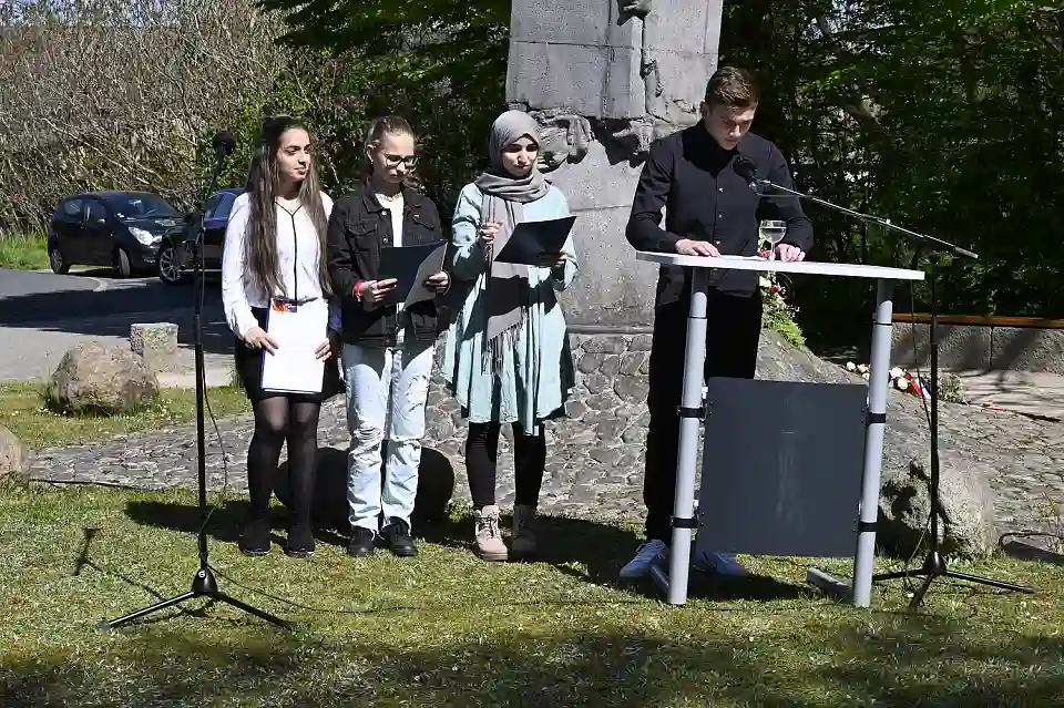 Schülerinnen und Schüler der Humboldtschule Bremerhaven.