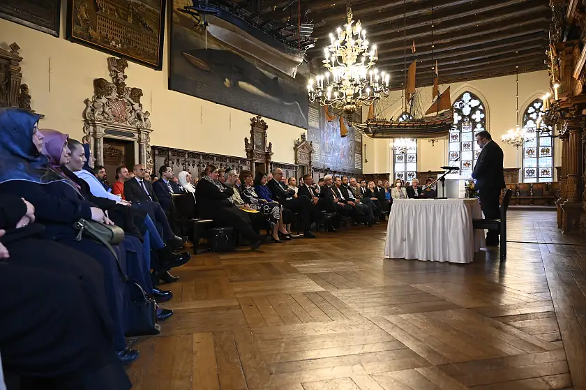 Gut besucht war das Rathaus beim diesjährigen Ramadan-Empfang.