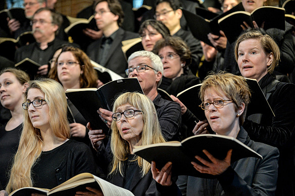 Chor der hauptberuflichen Musikerinnen und Musikern der Landeskirche Hannover. Foto: Jens Schulze