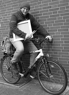 Alexander Dettmar auf dem Fahrrad. Foto: Alexander Dettmar 