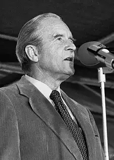 Bundespräsident a.D. Dr. Karl Carstens. Foto: Klaus Hönke. Foto: Fotoarchiv SKB-Bremen