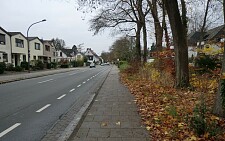 Ein Beispiel für Schutzstreifen für Radverkehr, hier in der Lesumer Heerstraße. Bild: ASV