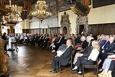 Rund 180 Gäste waren bei dem 50-jährigen Jubiläum der Architektenkammer Bremen dabei. Quelle: Senatspressestelle