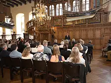 Festveranstaltung in der Oberen Rathaushalle für die Weltkorallenriffkonferenz (International Coral Reef Symposium - ICRS). Foto: Senatspressestelle