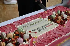 Das Studierendenwerk Bremen feiert Bestehen seit 100 Semestern. Foto: Senatspressestelle