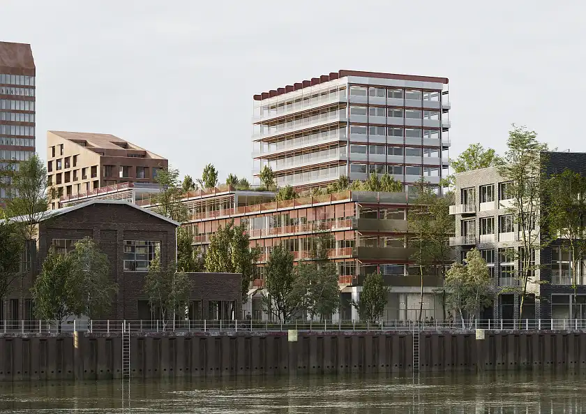 Der prämierte Entwurf des Architekturbüros ROBERTNEUN. Foto: Philipp Obkircher / ROBERTNEUN