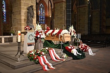 Die Trauerfeier für den verstorbenen Bürgermeister a.D. Hartmut Perschau. Foto: Senatspressestelle