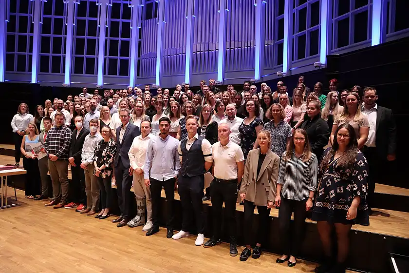 121 Nachwuchskräfte für die Stadt und das Land Bremen. Foto: Finanzressort