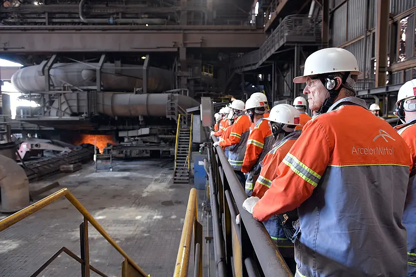 Einblicke in die Produktionsanlagen gab es bei der gemeinsamen Besichtigung des Werkes. Foto: UU_Bahlo