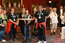 Senatsempfang im Kaminsaal für die Bremer Medaillengewinnerinnen und -gewinner der Special Olympics Berlin. Foto: Senatspressestelle