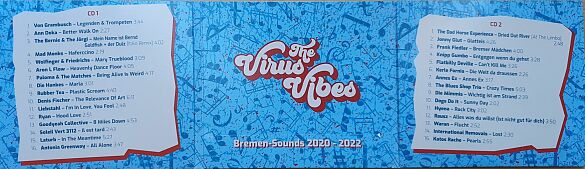 Altbekannte Sounds und neue Gesichter aus der Bremer Musikszene vereinen sich auf der Doppel-CD Virus Vibes.  Foto: Kulturressort