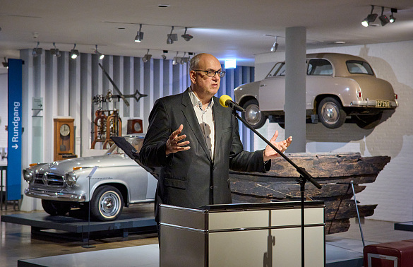Bürgermeister Bovenschulte eröffnet Julius-Frank-Ausstellung im Focke-Museum. Foto: Martin Luther, Focke-Museum