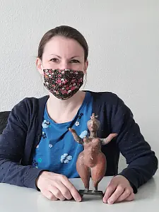 Die bisher letzte Preisträgerin des Frauenkulturförderpreises: Katharina Mild, die 2020 ausgezeichnet wurde. Foto: Kulturressort