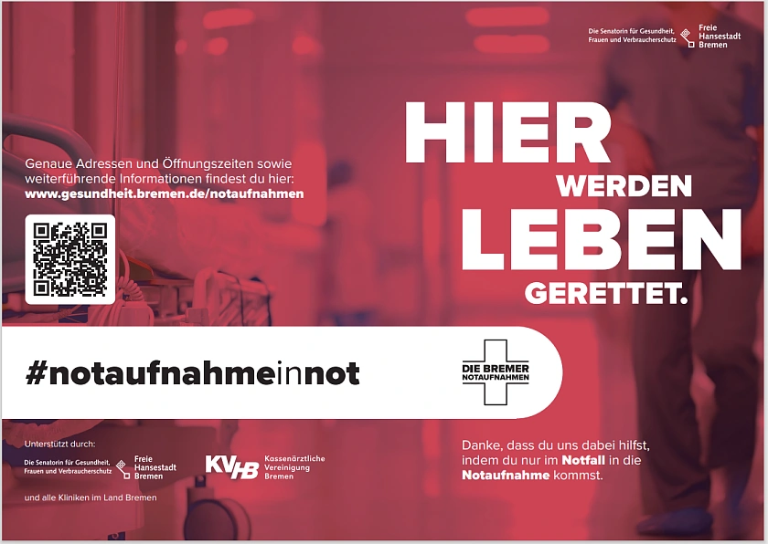 Kampagnenfoto #notaufnahmeinnot