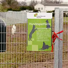 Das Schild macht klar, für wen die Fläche reserviert ist. Foto:Umweltressort