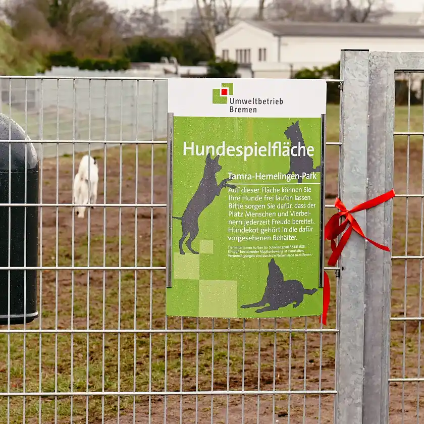 Das Schild macht klar, für wen die Fläche reserviert ist. Foto:Umweltressort