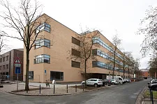 Der Neubau des BIOM an der James-Watt-Straße. Foto: Jens Lehmkühler/Universität Bremen