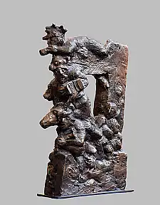 Neben dem Preisgeld wird eine Skulptur des Bremer Künstlers Bernd Altenstein verliehen. Die Figur zeigt die Bremer Stadtmusikanten und steht symbolisch für die Kraft des solidarischen Handelns. Foto: Senatskanzlei