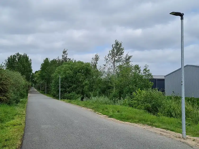 Die neue Beleuchtung im Koppelweg, Foto: ASV