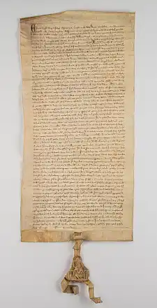 Handelsverträge mit Auswärtigen sicherten dem Hansehandel den Marktzugang in fremden Reichen. So auch in Norwegen, wo Bremen schon vor der Hanse aktiv war und 1294 durch König Erik II. mit den Hansestädten durch eine gesiegelte Urkunde privilegiert wurde. Norwegen war mit dem Bergener Kontor der nördliche Eckpunkt des Hansehandels. Foto: Staatsarchiv