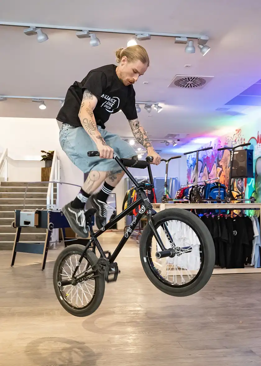 Auch BMX-Sportler werden in der 2bACTIVE BASE auf ihre Kosten kommen. Foto: WFB GmbH / Jan Rathke