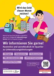 Das Plakat zur Infokampagne. Foto: Gesundheitsressort
