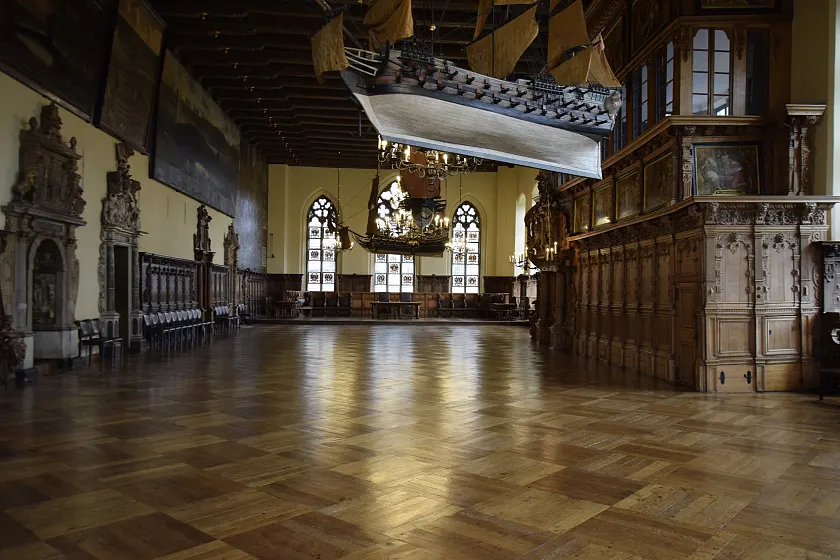 Blick in die Obere Halle. Foto: Senatspressestelle 