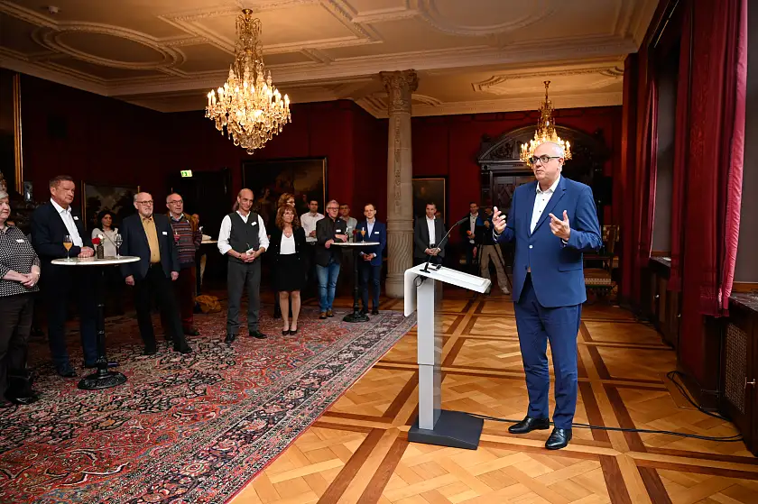 Bürgermeister Andreas Bovenschulte: BIWAQ ist eine wertvolle Initiative, die Arbeitsmarktpolitik mit sozialer Quartiersentwicklung verbindet. Foto: Senatspressestelle