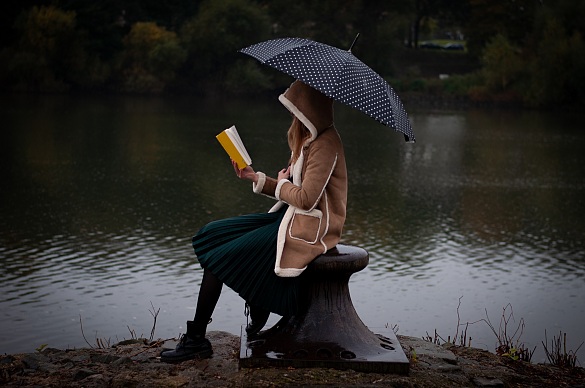 Literatur hat überall einen Platz. Foto: Elisabeth Savin