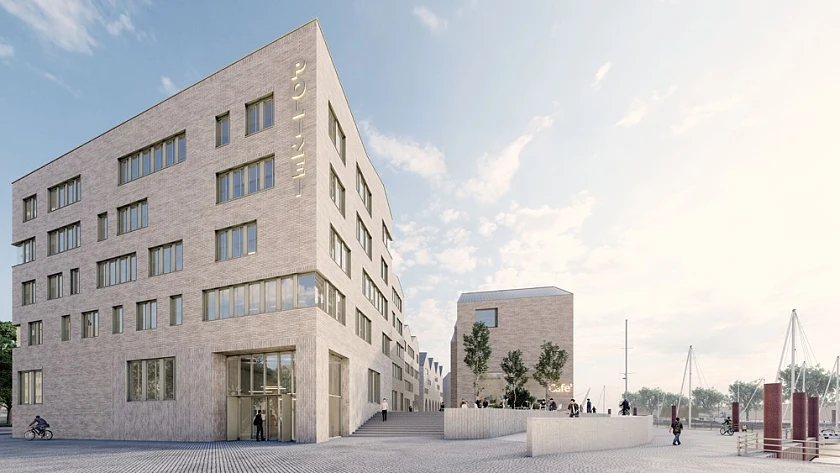 So wird das neue Polizeikommissariat-Nord aussehen. Foto: Innenressort