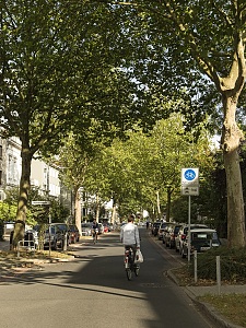 Konfliktsituation in der Humboldstraße. Foto: Bauressort