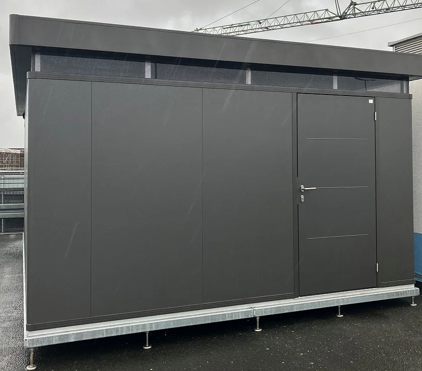Das neue Taubenhaus auf dem obersten Parkdeck des Parkhauses Am Brill. Foto: Umweltressort