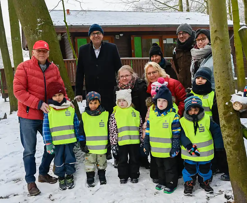 Seit mehr als 20 Jahren können Kindergartenkinder im Waldkindergarten hautnah und kostenfrei die Natur erleben. Foto: Senatspressestelle