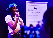 Auch die Band Young Diamondz von der Gesamtschule West nahm im vorigen Jahr am Schulrockfestival teil. Foto: Michael Schnelle, SKB-Fotoarchiv