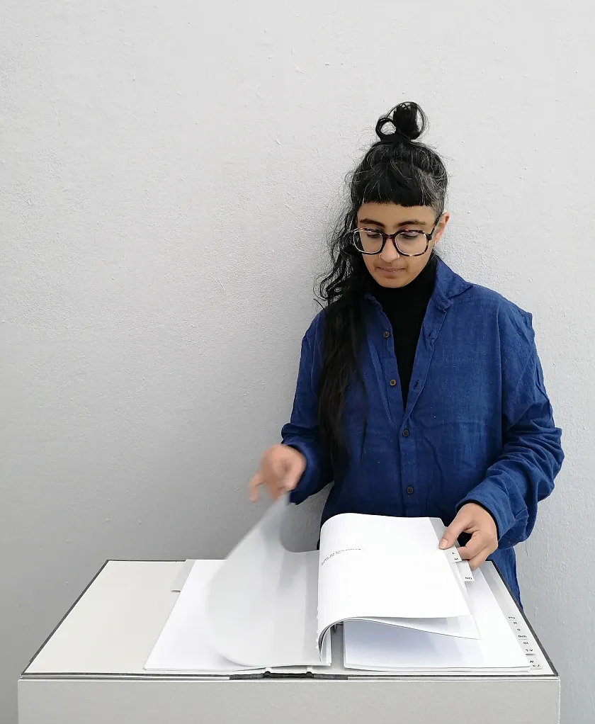 Die aus Indien stammende Künstlerin Rimadaum erhält den 47. Förderpreis für Bildende Kunst, Foto: Bernadette Haffke